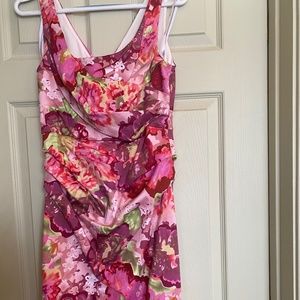 Pink Floral summer dress.